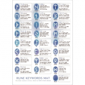 ルーン文字早見下敷き
