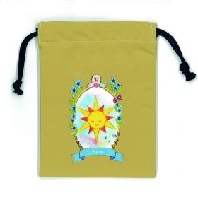 ブルースタールノルマン巾着【太陽】