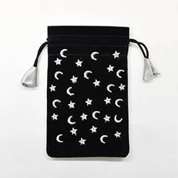 【ミニポーチ】ムーン&スター(スカラベオ社)