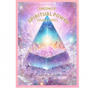 オルゴナイトスピリチュアルパワーオラクルカード 天然石入ミニオルゴナイト付